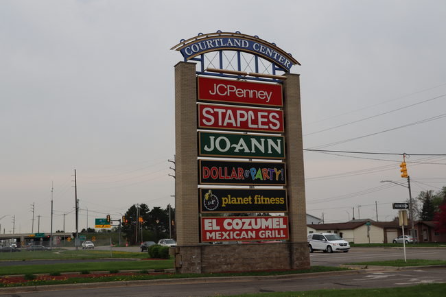 Courtland Center (Eastland Mall) - May 11 2022 (newer photo)